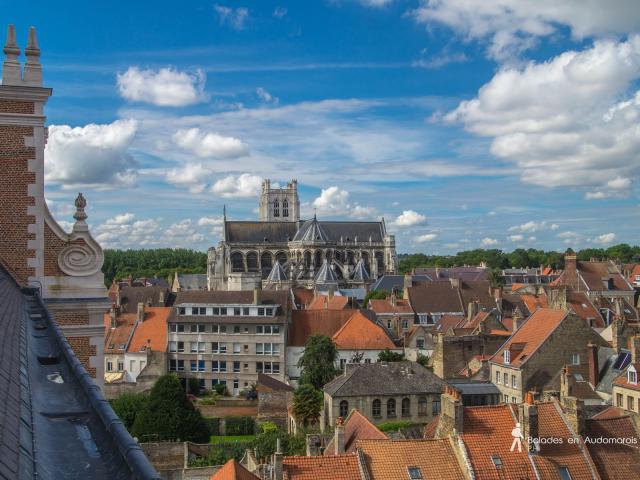 Luftaufnahme Kathedrale Saint-Omer