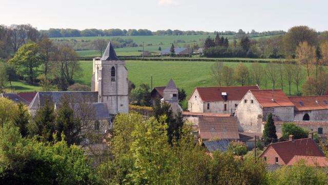 View of the village of Acquin-Westbécourt (4)