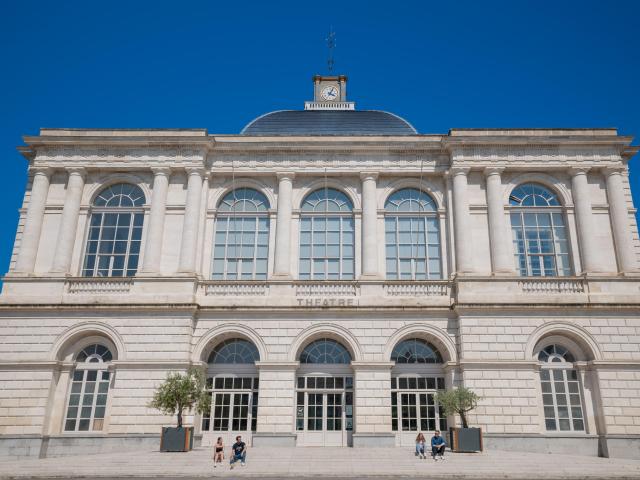 Front of the coffee grinder