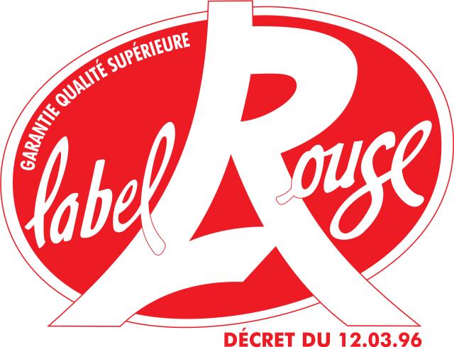 Rotes Label