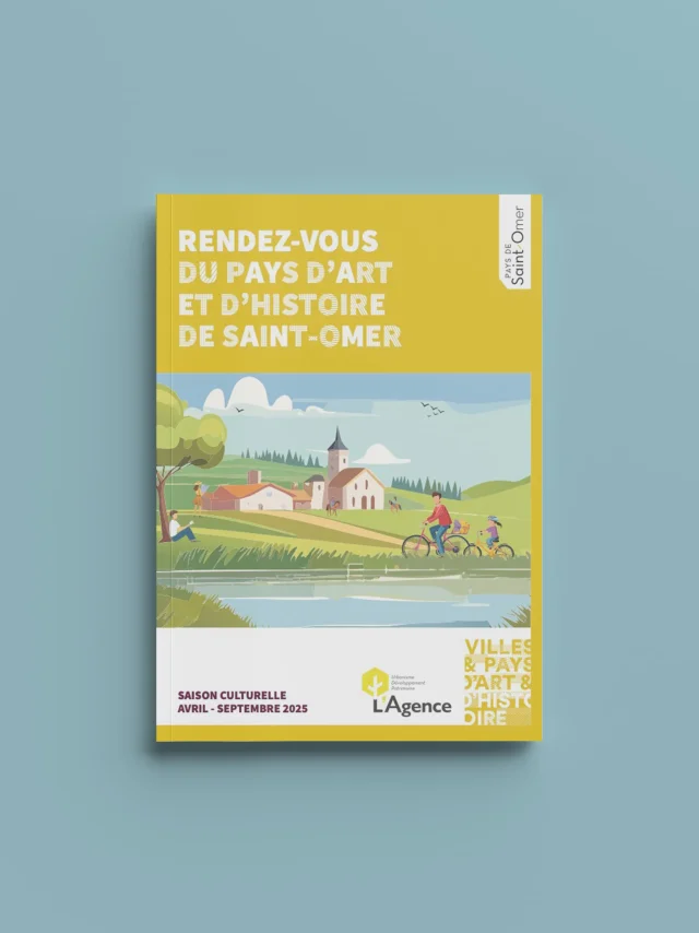 Mockup Rendez-vous du Pays d’art et d’histoire de Saint-Omer